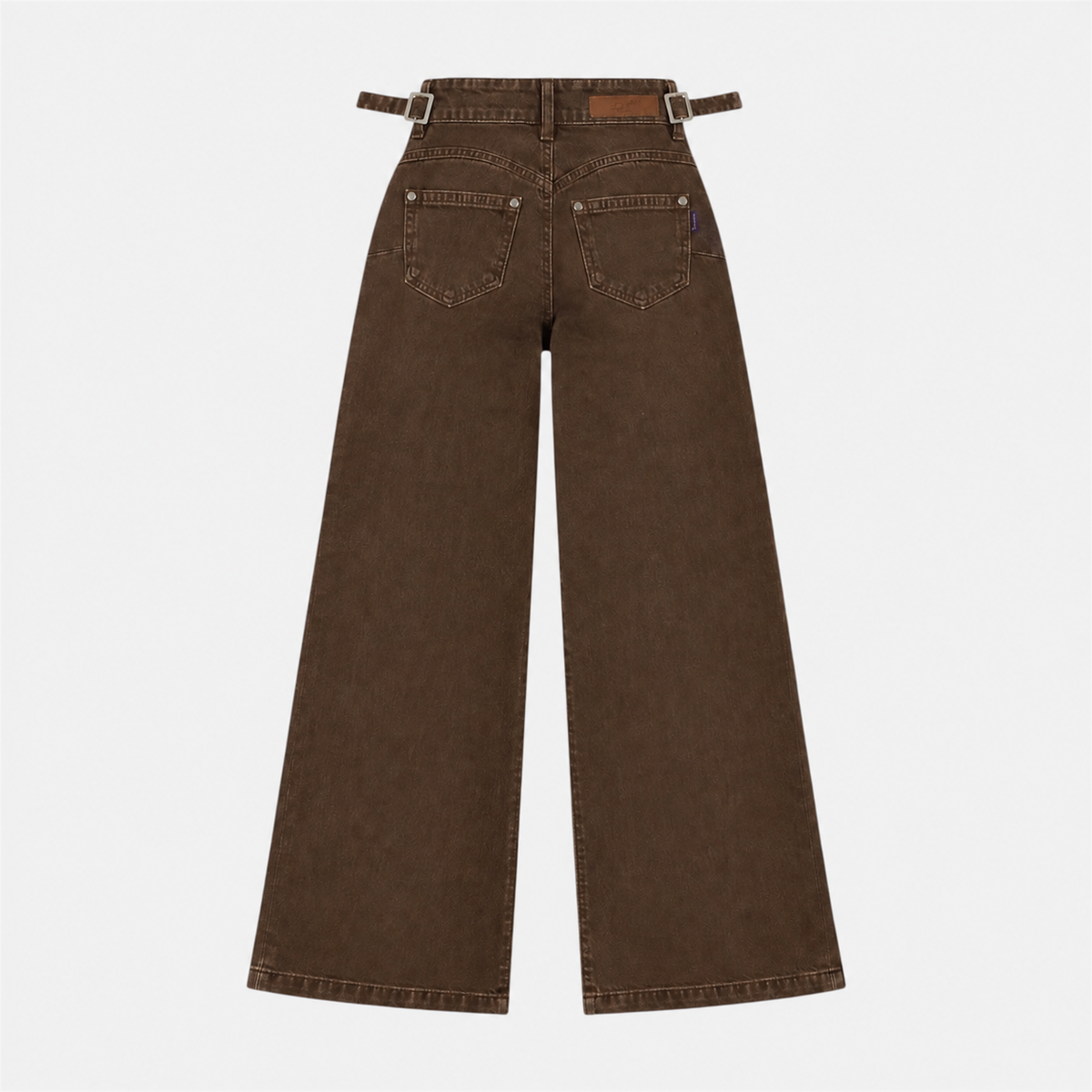 Wide leg brown