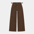 Wide leg brown